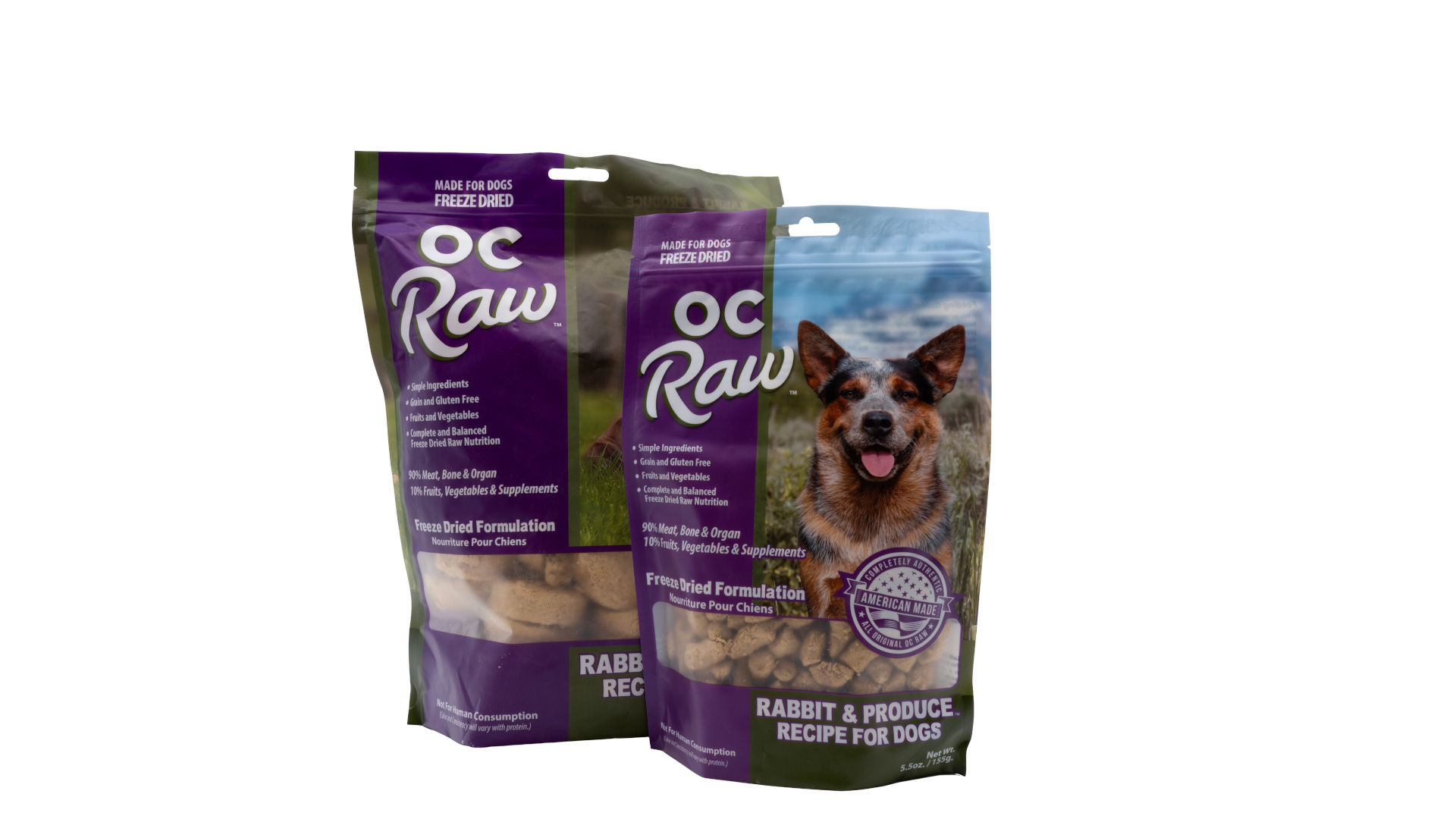Rabbit & Produce Freeze Dried
